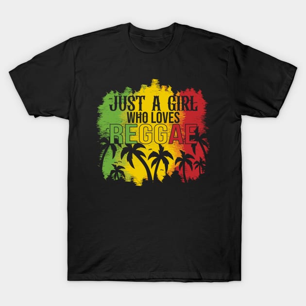 Women Reggae Theme T-Shirt by JB.Collection